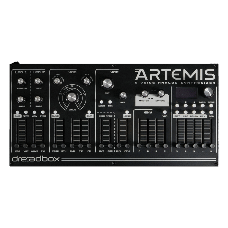 Dreadbox Artemis 6-glasovni analogni polifoni sintisajzer