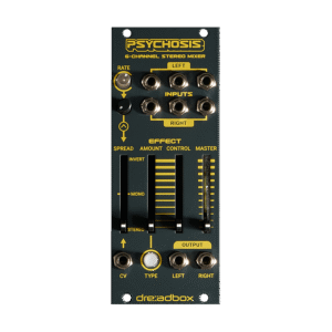 Dreadbox Psychosis 6-kanalni stereo Eurorack mikser s efektima