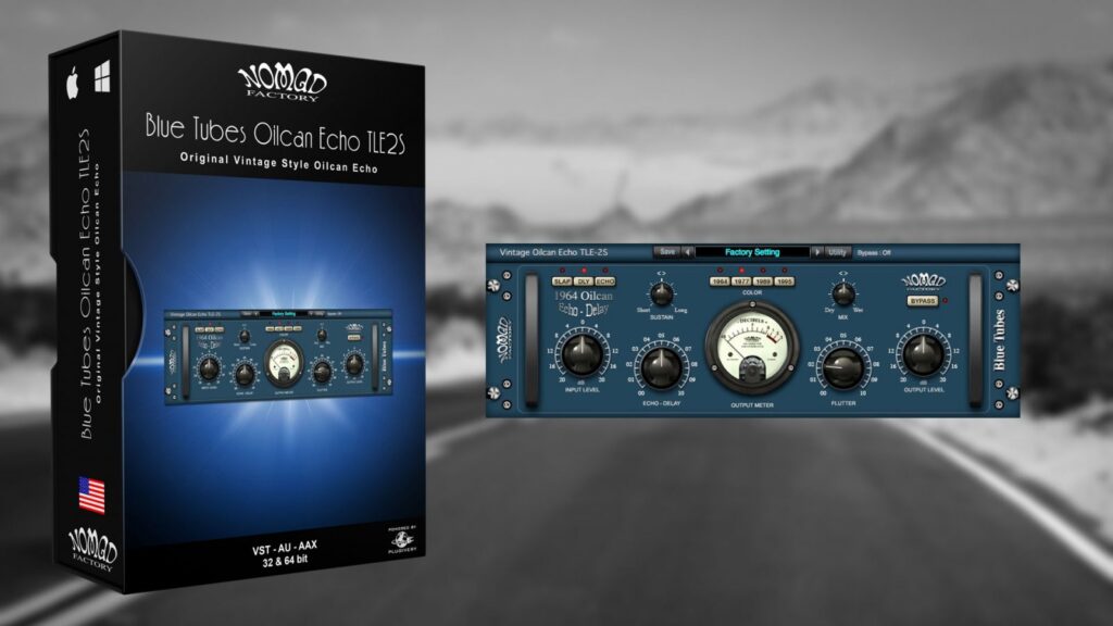 Nomad Factory Blue Tubes Oilcan Echo TLE2S