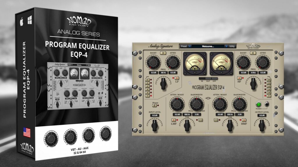 Nomad Factory ASP Program Equalizer EQP-4