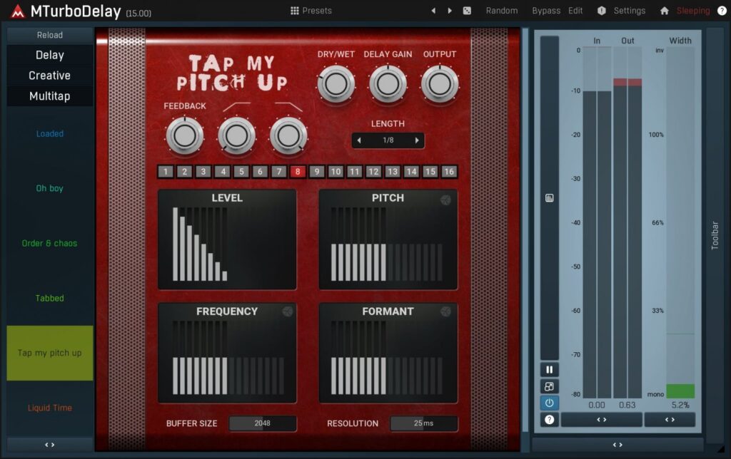 MeldaProduction MTurboDelay