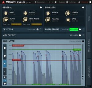 MeldaProduction MDrumLeveler