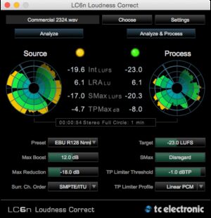 TC Electronic LC6N LOUDNESS CORRECT