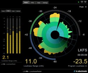 TC Electronic LM6 5.1 Loudness Meter