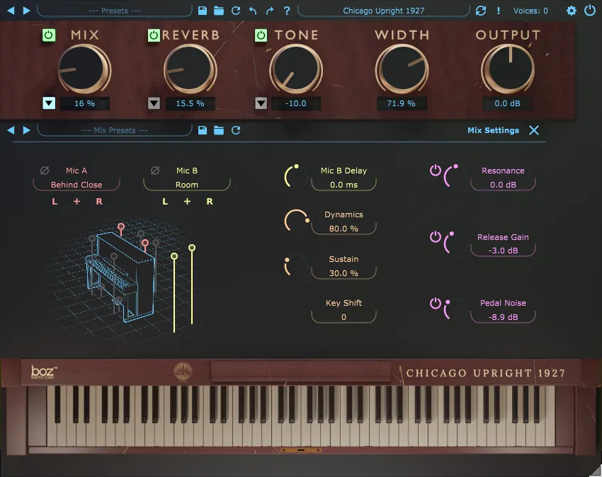 Boz Upright Bundle