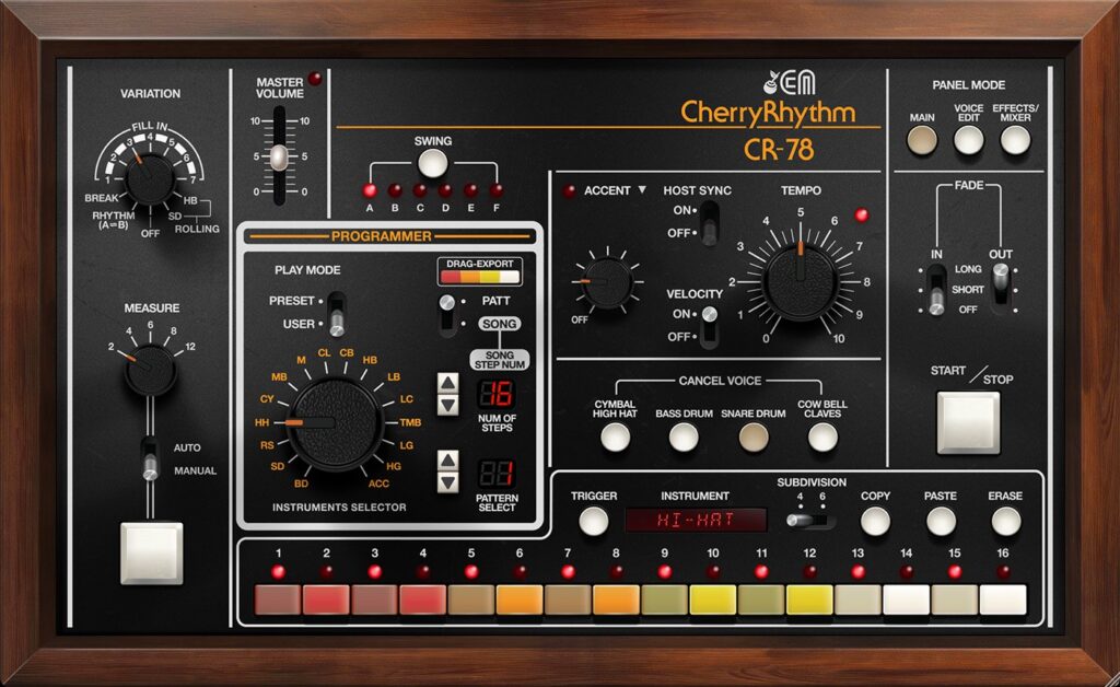 CR-78 Drum Machine - Slika 3
