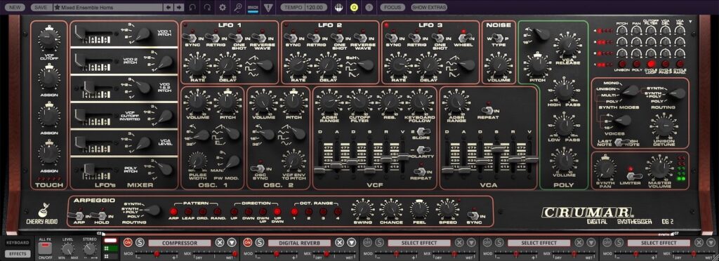 Crumar DS-2 Synthesizer