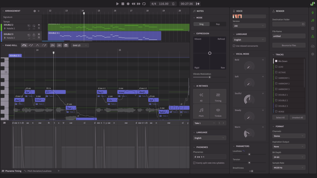 Dreamtonics Synthesizer V Pro Eng Bdl 3 Voices - Slika 3