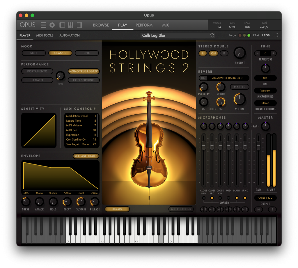 HOLLYWOOD STRINGS 2 - Sonarscope Pro Audio