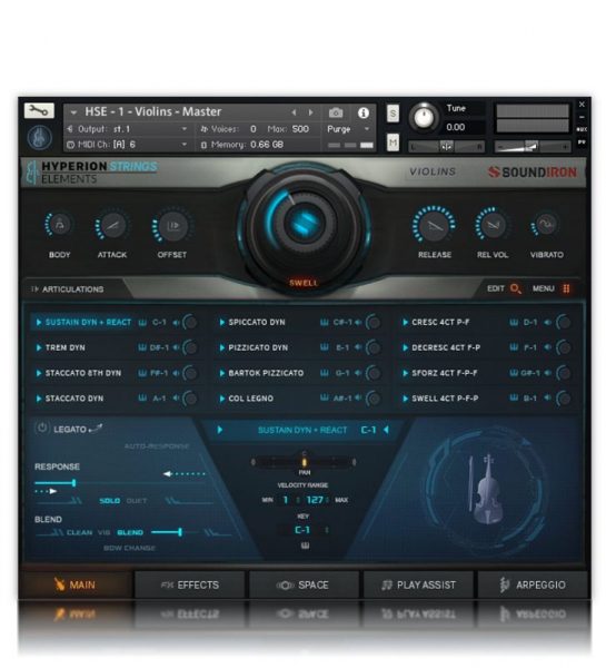 Hyperion Strings Elements - Slika 2