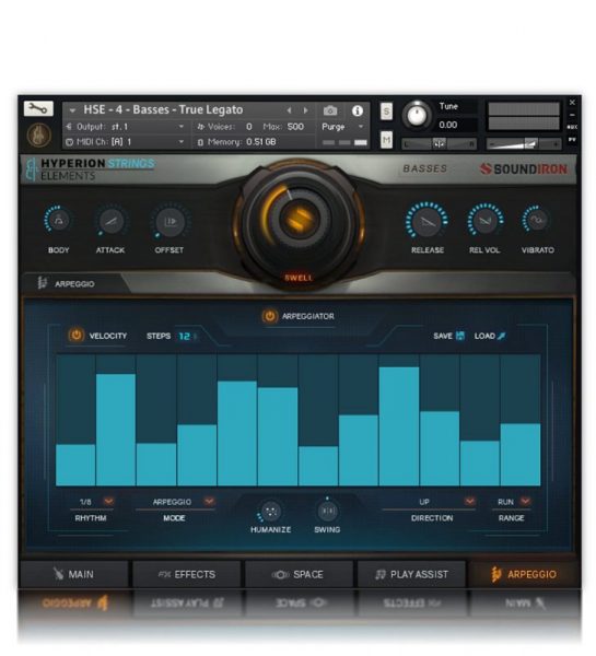 Hyperion Strings Elements