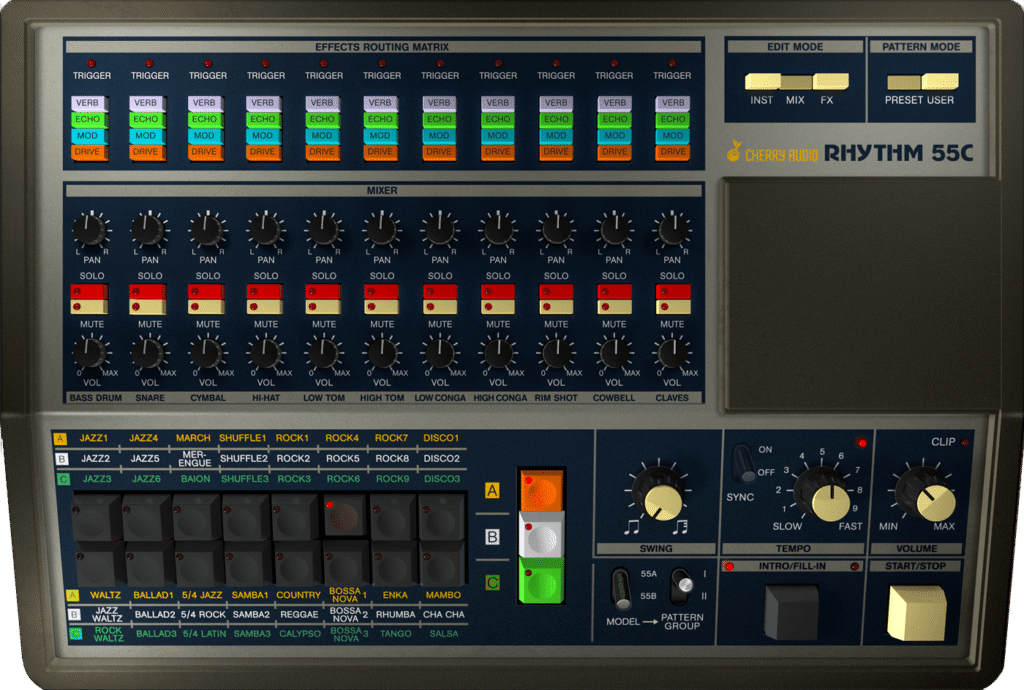 KR-55C Drum Machine