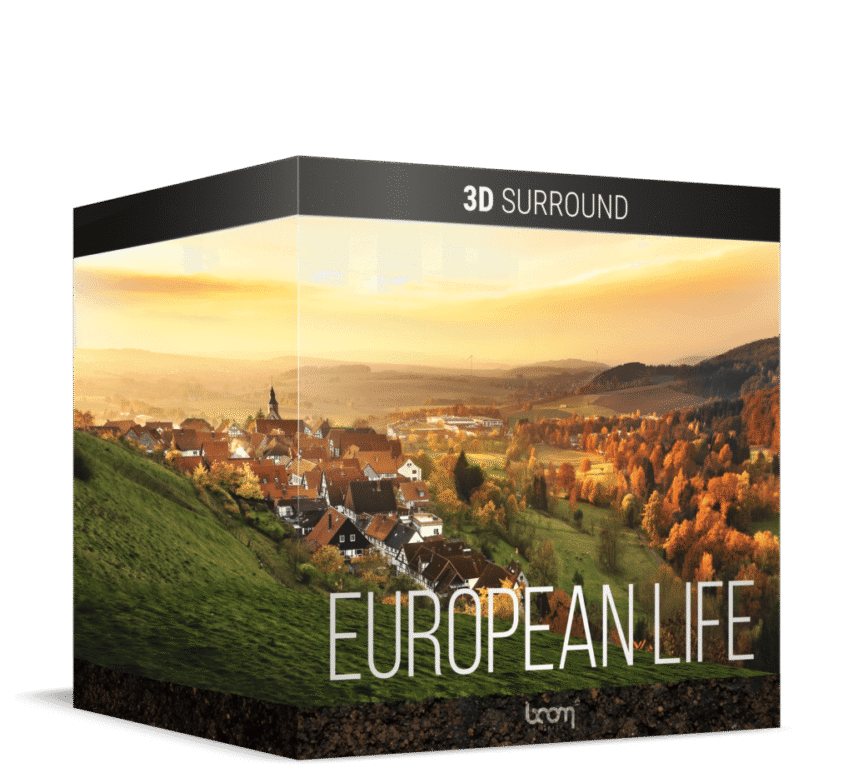 Boom European Life Stereo Amp SURROUND