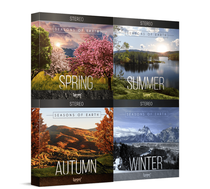 Boom Seasons of Earth Bundle Stereo