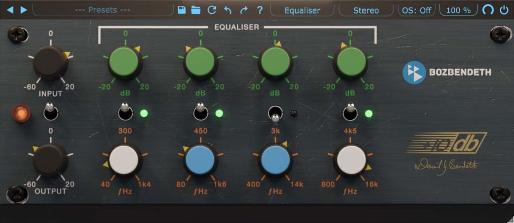 Boz +10dB Equaliser 2