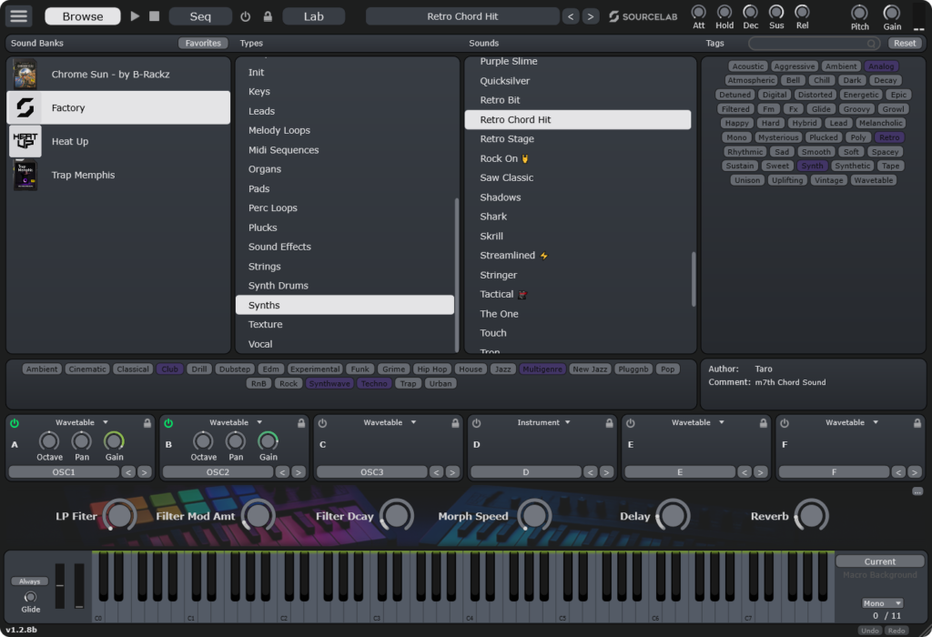 Initial Audio SourceLab