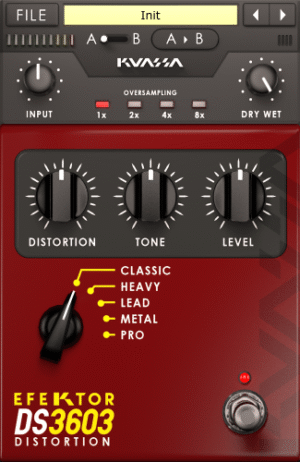 Kuassa Efektor DS3603 Distortion
