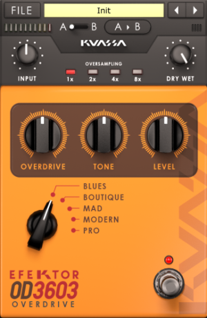 Kuassa Efektor OD3603 Overdrive