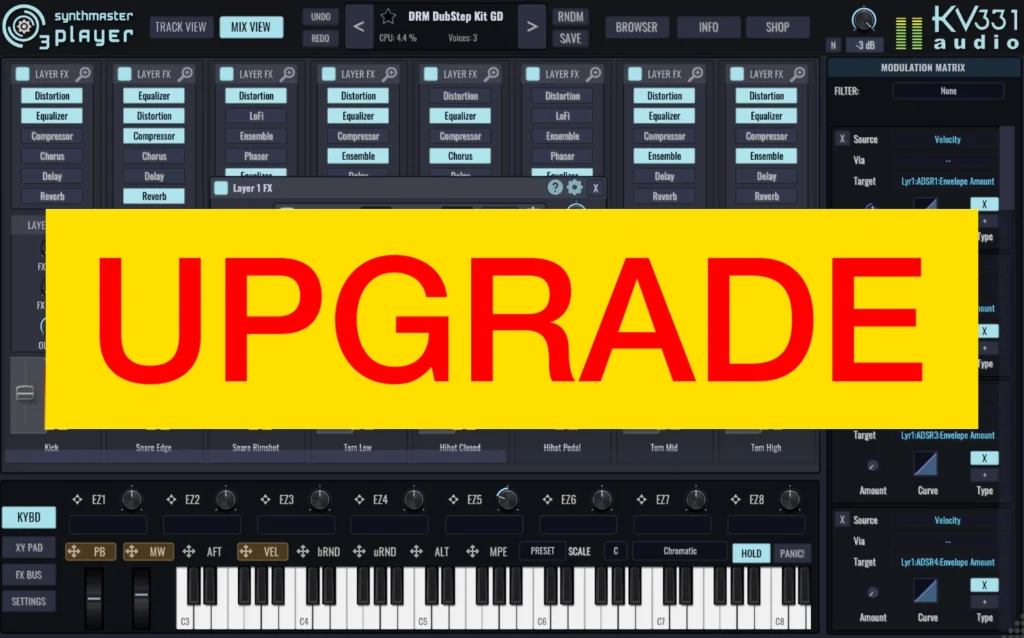 KV331 SynthMaster 3 Player < SynthMaster 2 Upg