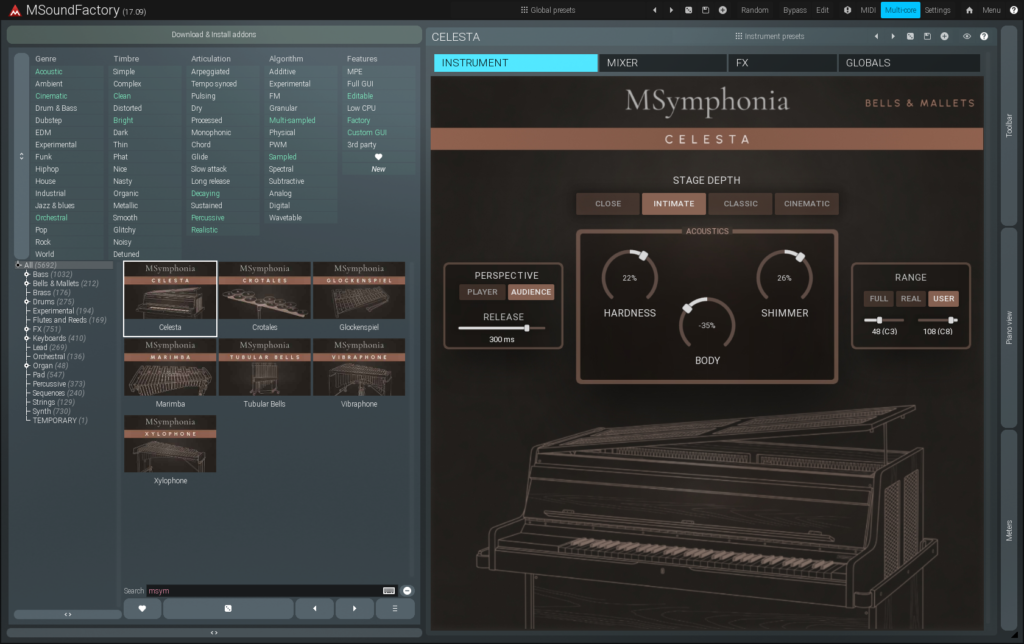 Melda MSymphonia: Bells & Mallets