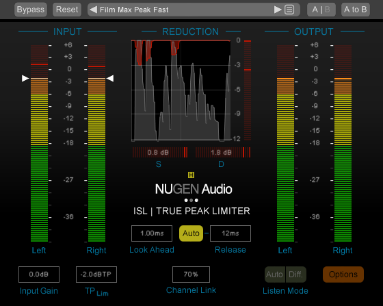 NUGEN ISL 2 DSP HDX extension
