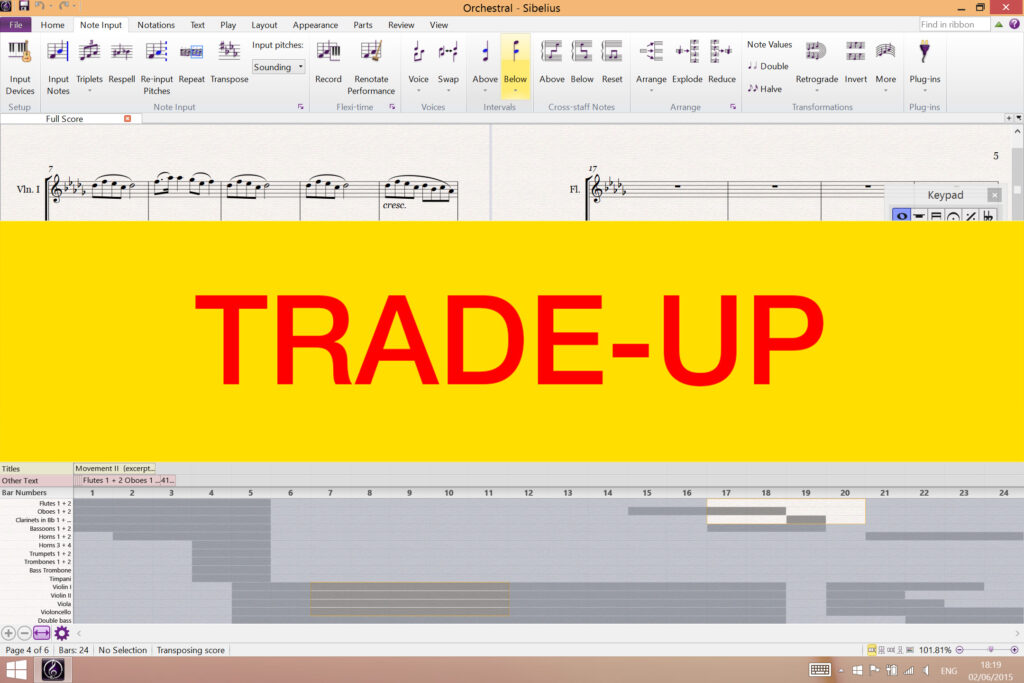 Sibelius Ultimate 1Y Subscription TRADE-UP