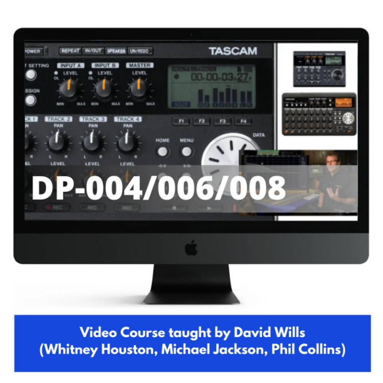 Tascam DP-004/006/008 Video Training Course