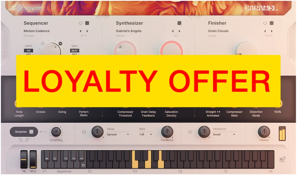 UJAM CARAMEL Loyalty Offer