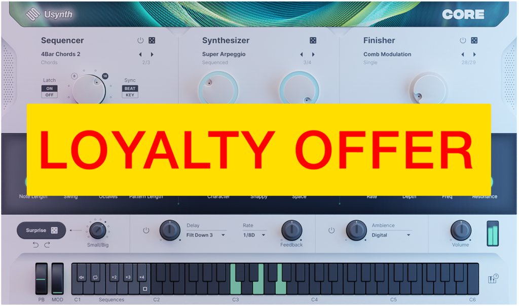 UJAM CORE Loyalty Offer