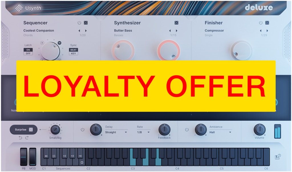 UJAM DELUXE Loyalty Offer