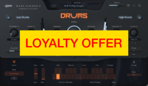 UJAM DRUMS Loyalty Offer