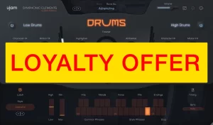 UJAM DRUMS Loyalty Offer