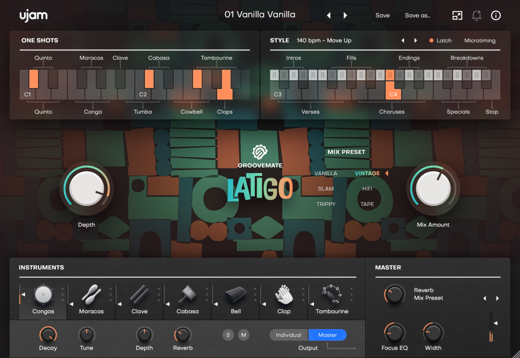 UJAM Groovemate LATIGO