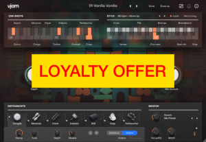 UJAM Groovemate LATIGO Loyalty Offer