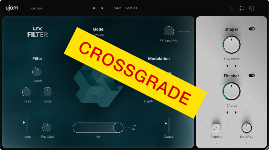 UJAM UFX FILTER Loyalty Offer