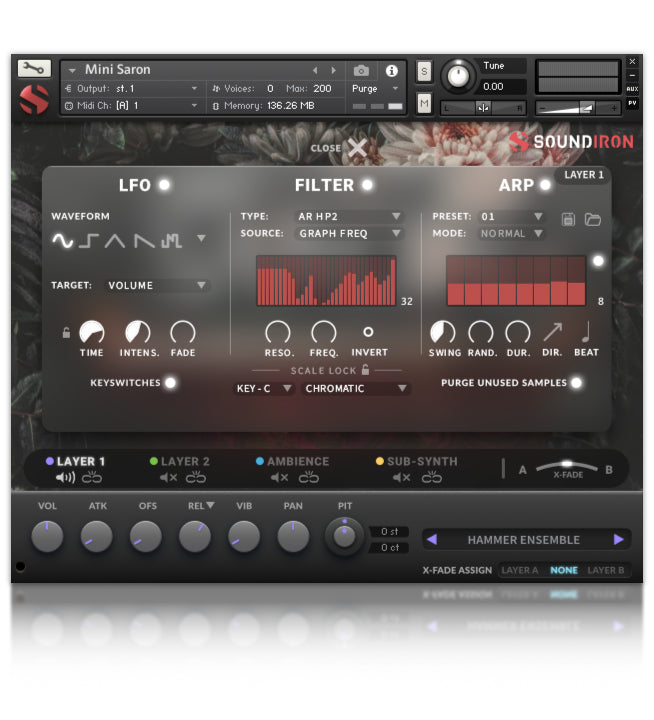 Micro Saron Mini Saron - Sonarscope Pro Audio
