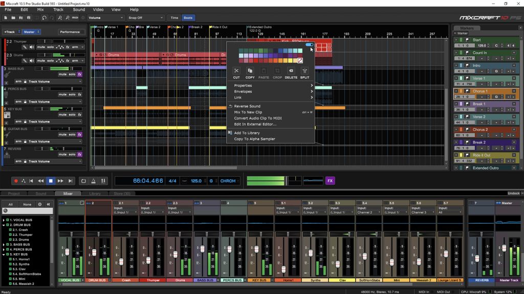 Mixcraft 10.6 Pro Studio Academic - Slika 3