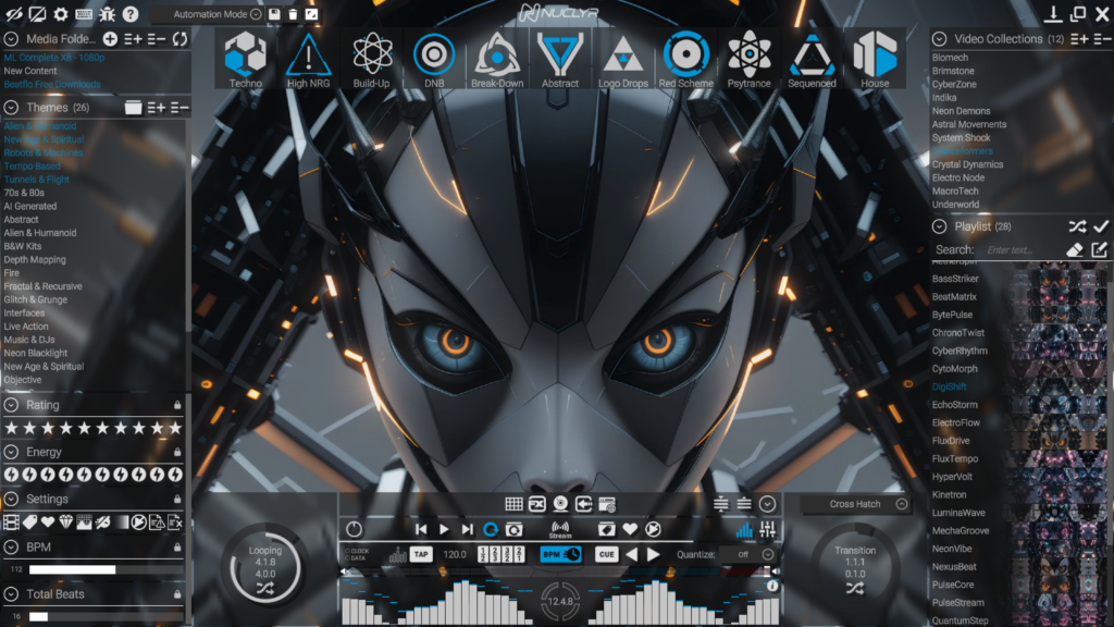 NUCLYR + X8 Visuals Library