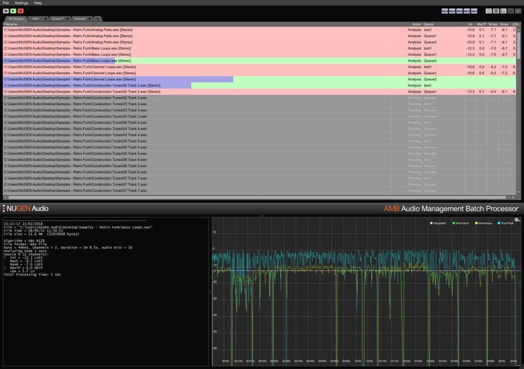 NUGEN AMB Queue expansion