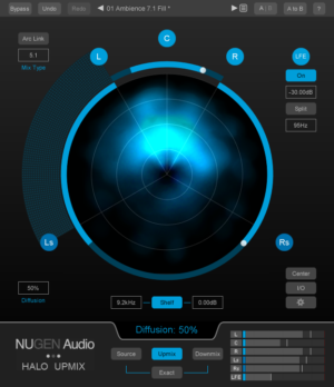 NUGEN Halo Upmix + Focus Elements