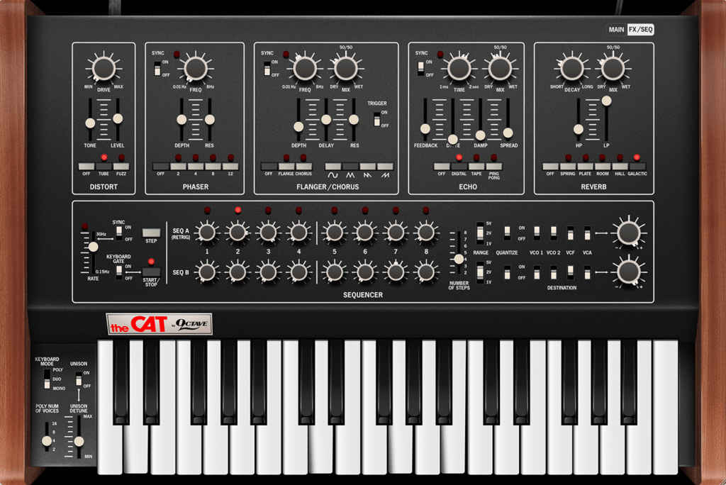 Octave Cat Synthesizer