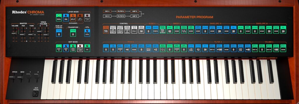 Rhodes Chroma Synthesizer - Slika 2