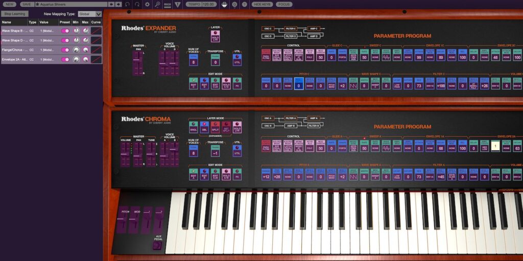 Rhodes Chroma Synthesizer