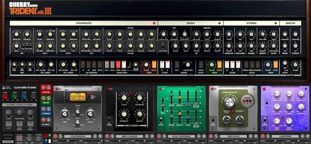 Trident Synthesizer