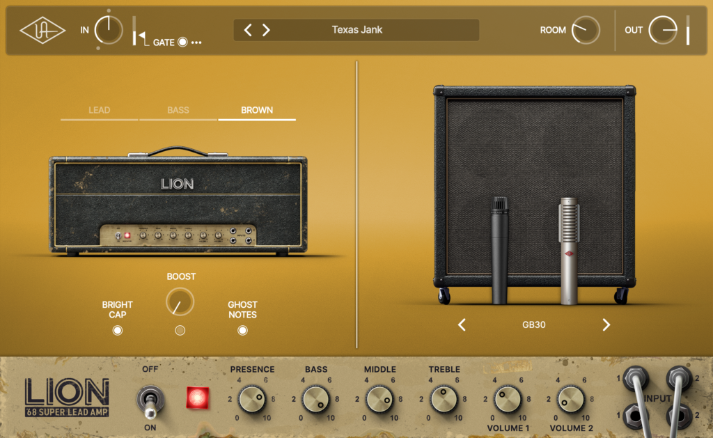 UAD Lion '68 Super Lead Amp - Slika 3