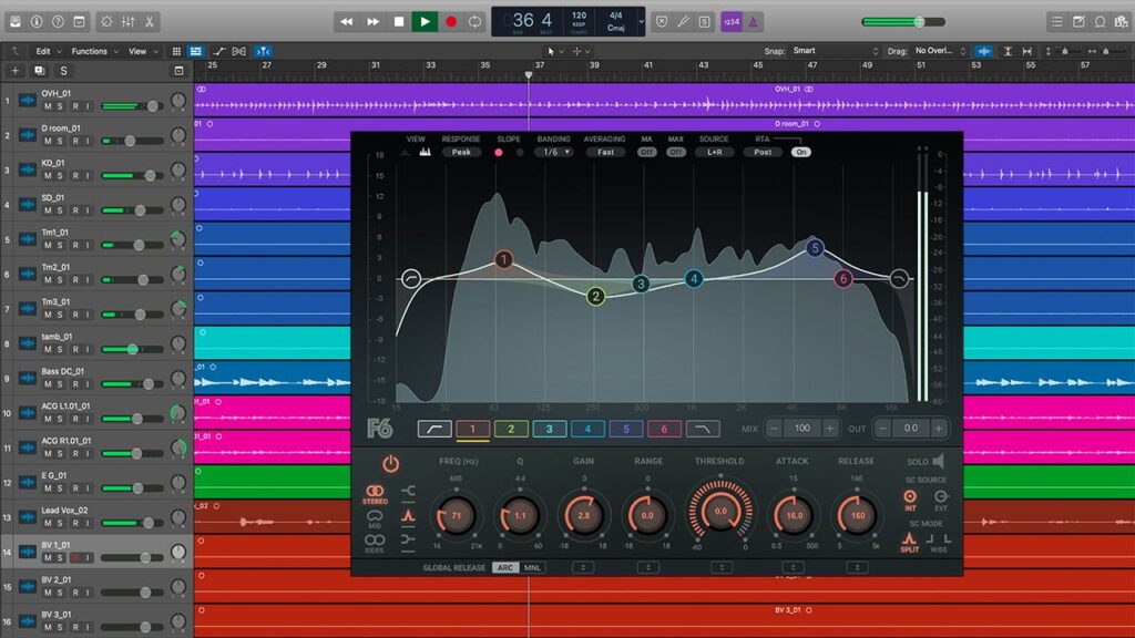 Waves F6 Floating-Band Dynamic EQ - Slika 2